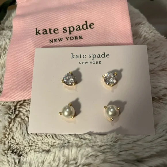 Kate Spade rise and shine stud earrings - Picture 4 of 6